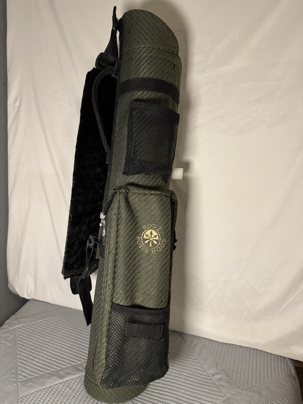 Hot-Z Golf Robin Hood Golf Club carry Bag Green Light Weight Travel Vintage